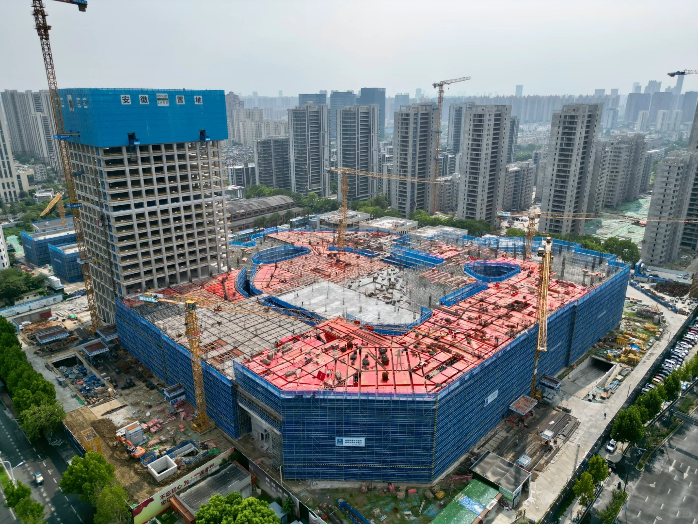 瑶海区置地中心商业（万象汇）进展…