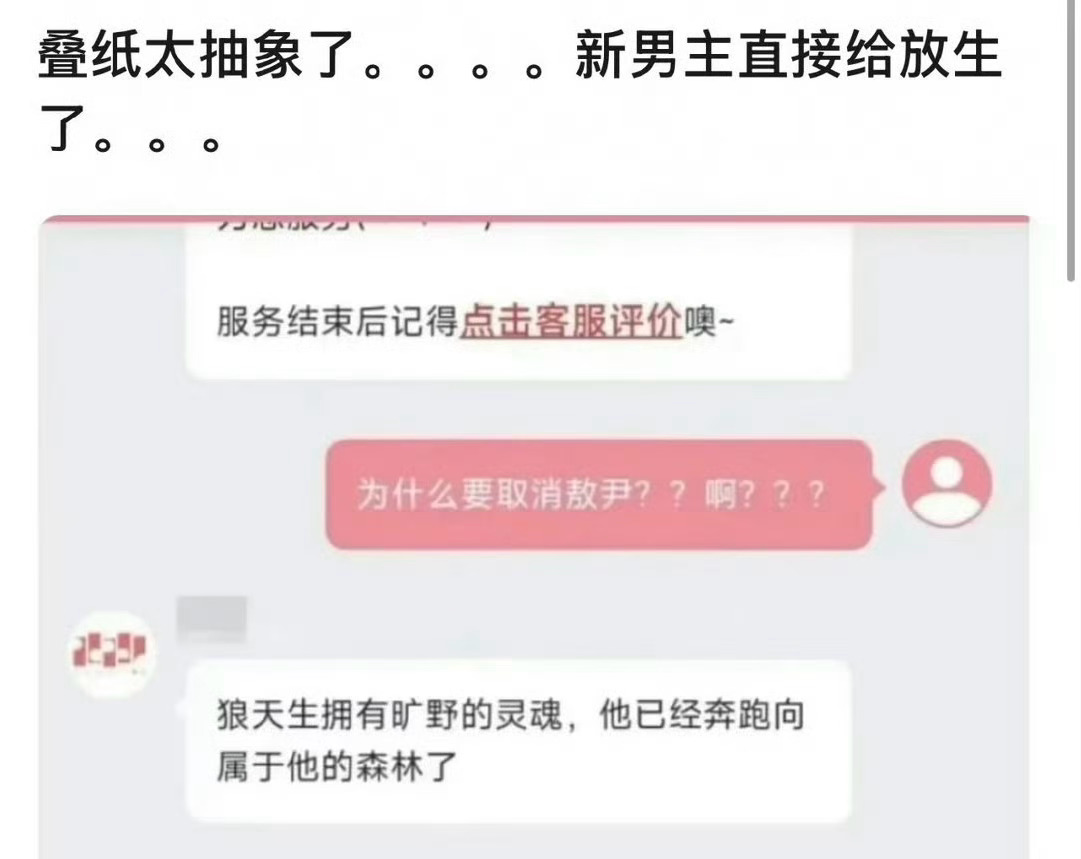 狼天生拥有旷野的灵魂 他已经奔跑向属于他的森林了 