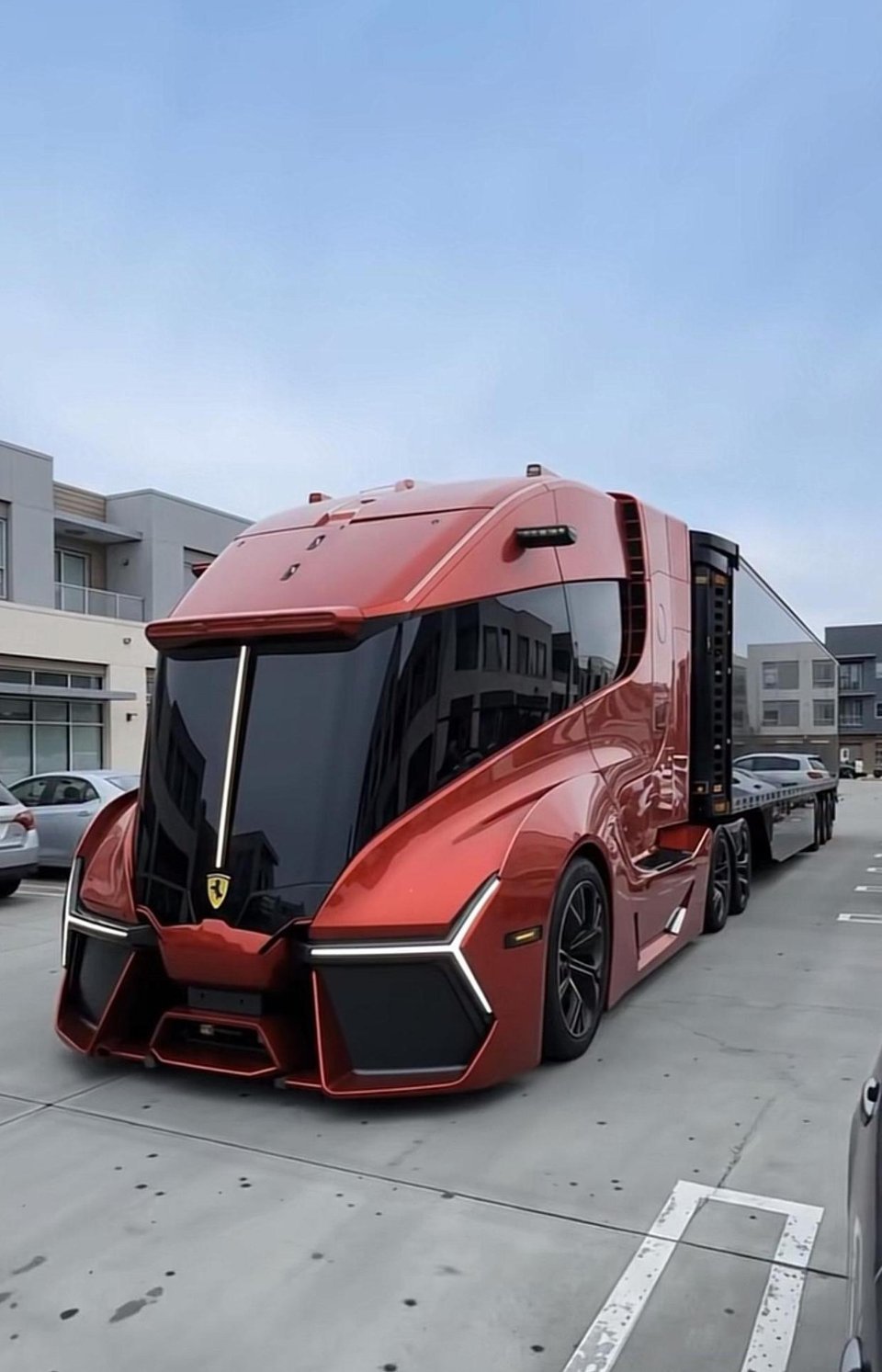 应该很贵吧法拉利卡车 