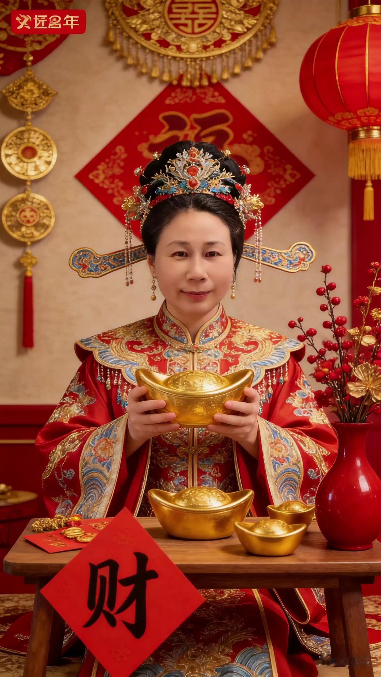 过年了财神到接财神摇身一变财神到除夕