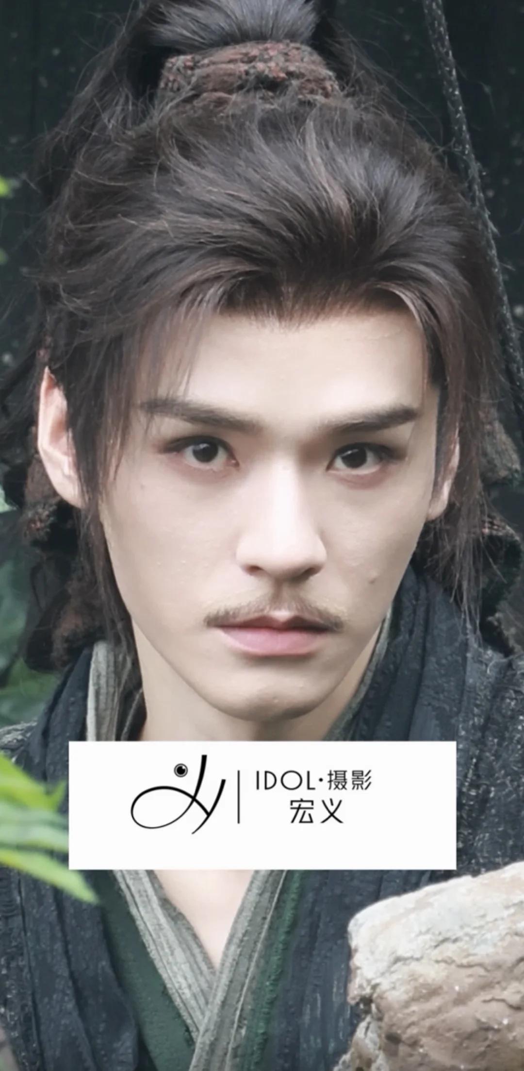 绝美对视看粉丝了10来秒太帅了