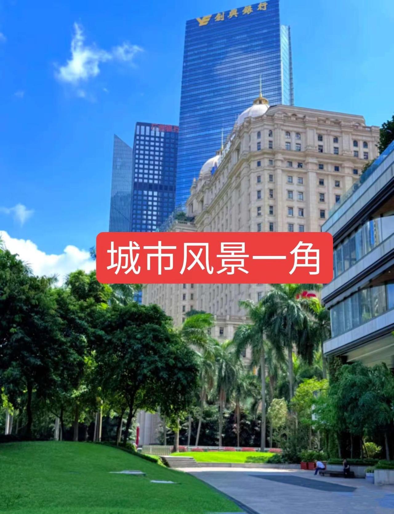 广州能不能把今天这个天气半永久？！超绝的天气，一扫前段时间连续不断的阴霾和雨水。