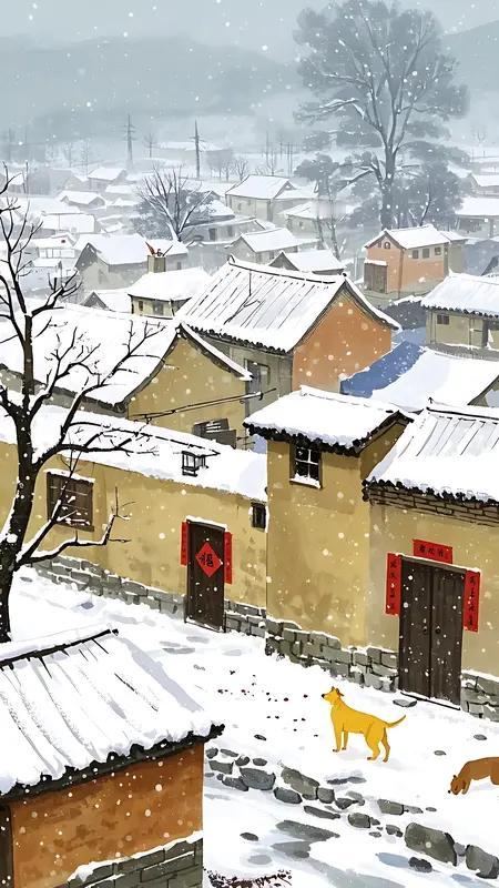 我来写一副冬日对联。
上联：寒枝蓄蕾，暖屋备粮，四九时光凝粥韵
下联：老梅绽香，