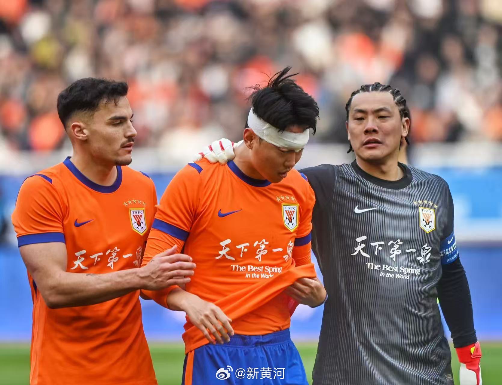 #泰山队高准翼回应新赛季目标# 【泰山队小将随U23国足出战，高准翼回应中超新赛