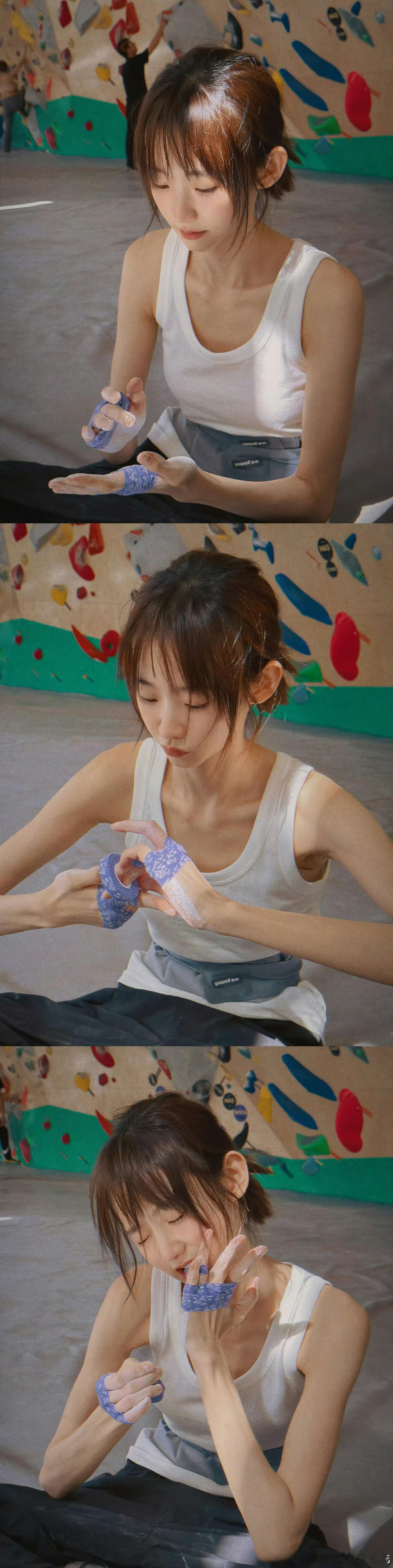 张艺凡瘦到背上骨头好明显背上骨头谁都有的，只不过被咱们的‘幸福肉’温柔包裹啦～各