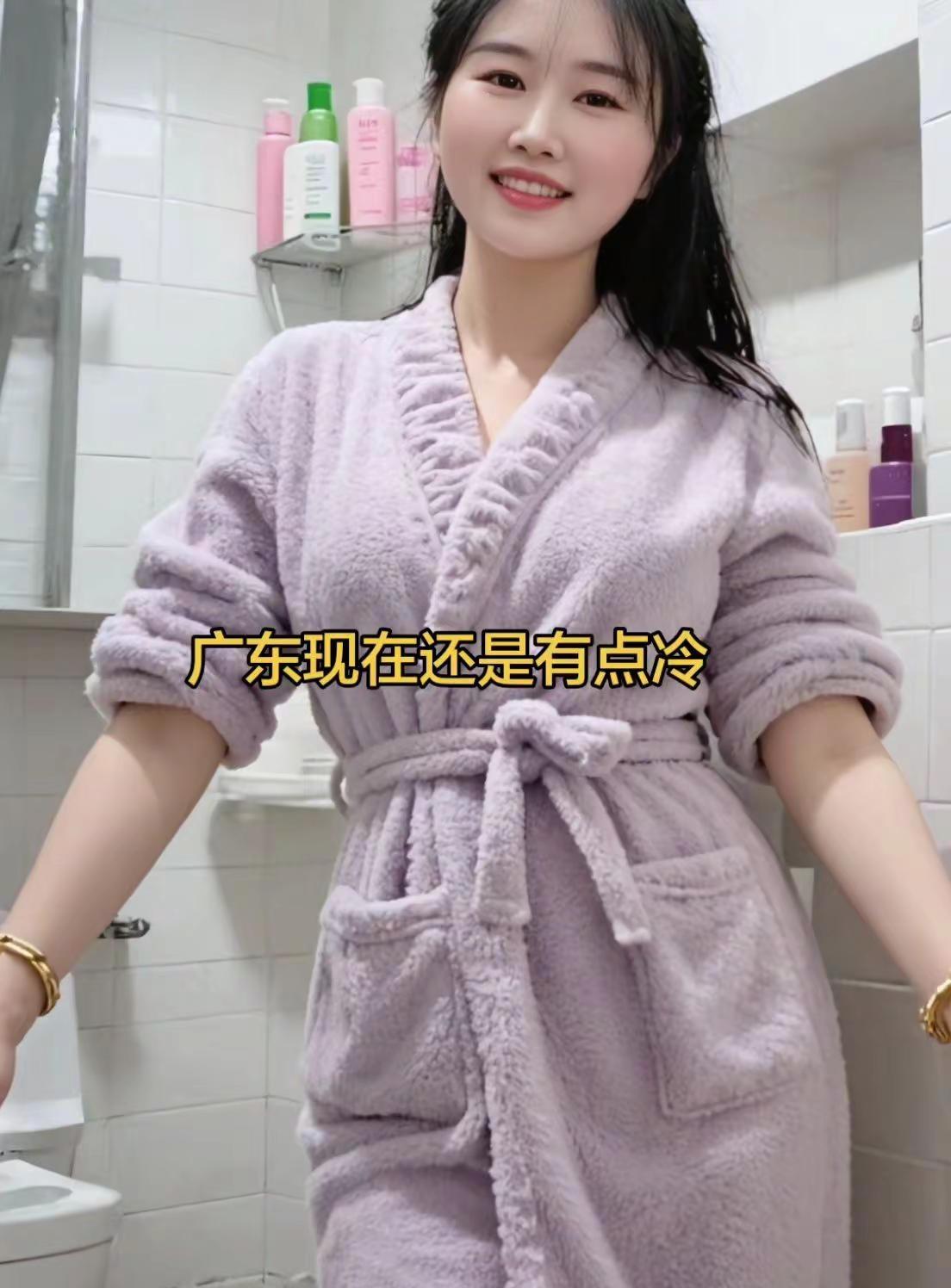 ，现在广东还是有点冷呀，薄的衣服还没能穿上