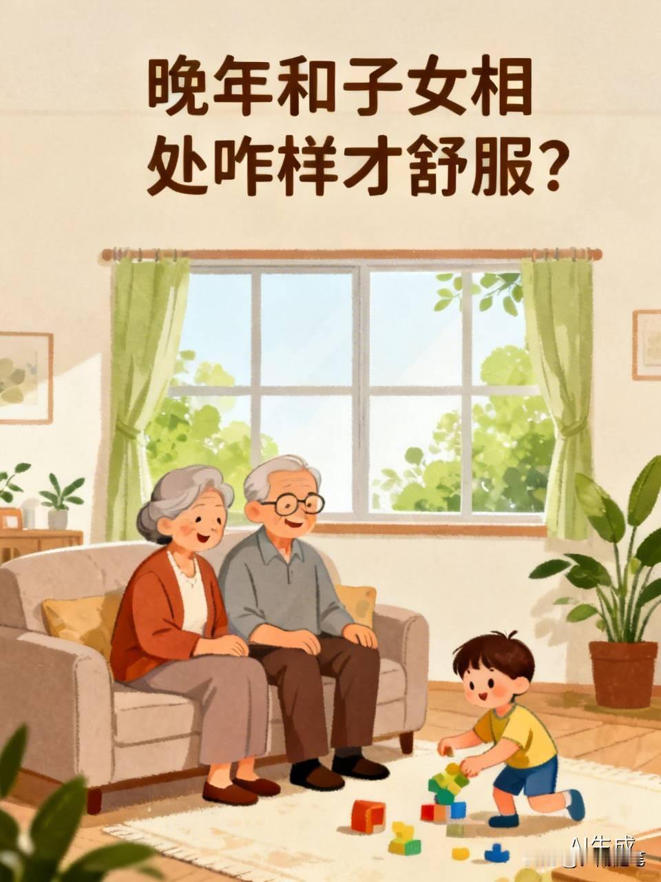 晚年和子女相处咋样才舒服？我最近算是摸出点门道。
之前逢周末必喊子女回来聚餐，一