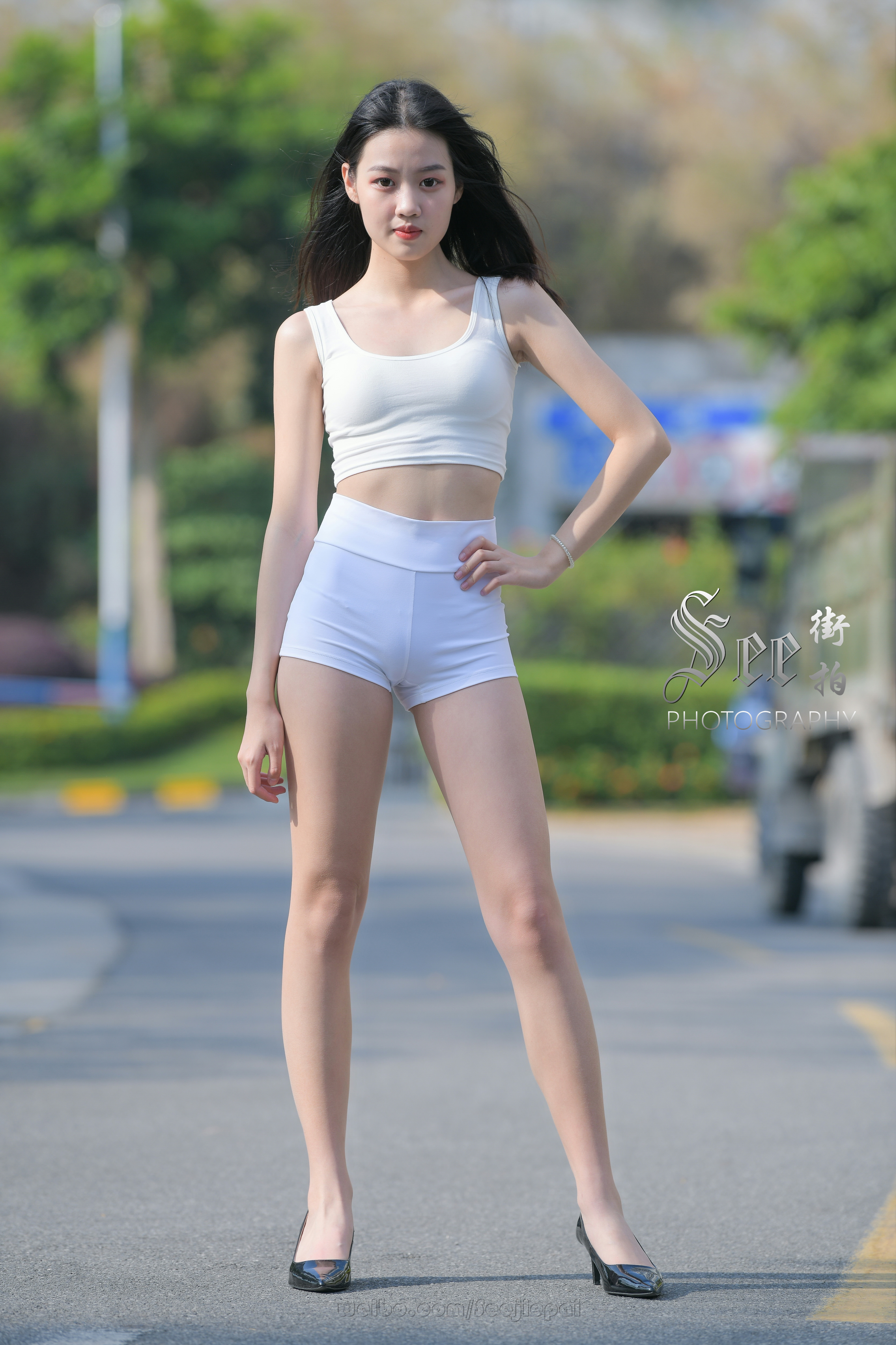 运动装甜美可爱~~ ​​​