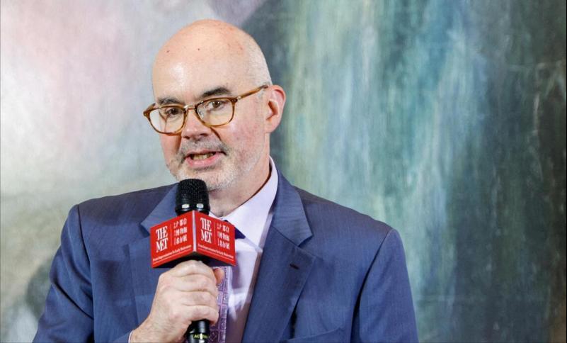 就在刚刚，

美国在台协会处长谷立言发布声明，
 
4月27日，美国在台协会（A