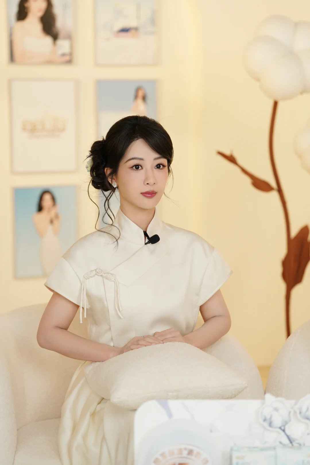 给杨紫做的温婉新中式发型