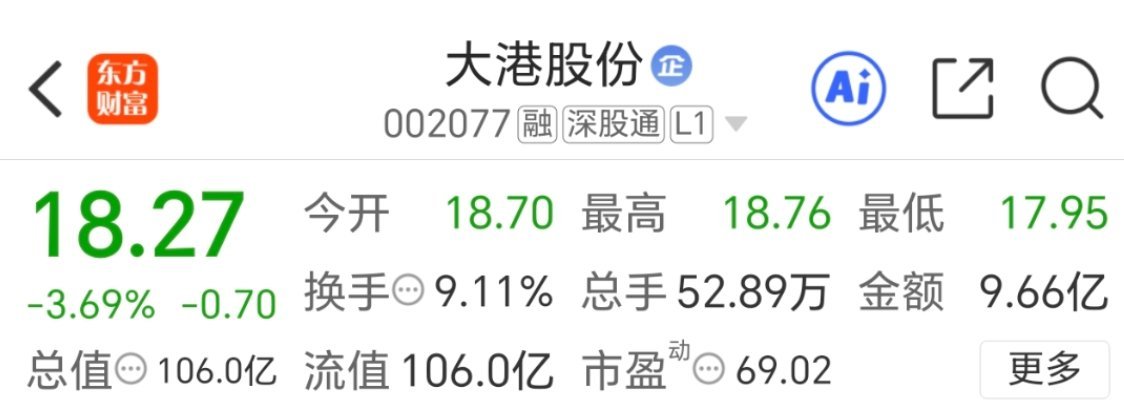 千里马 大港股份 002077  逢低关注，静待花开