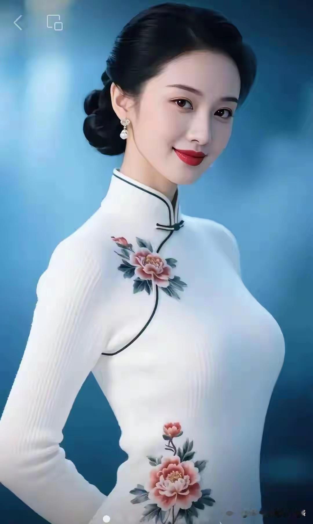 旗袍之美，美在文化。
美在修养，美在端庄。
美在风情，美在妩媚。
旗袍文化，国风