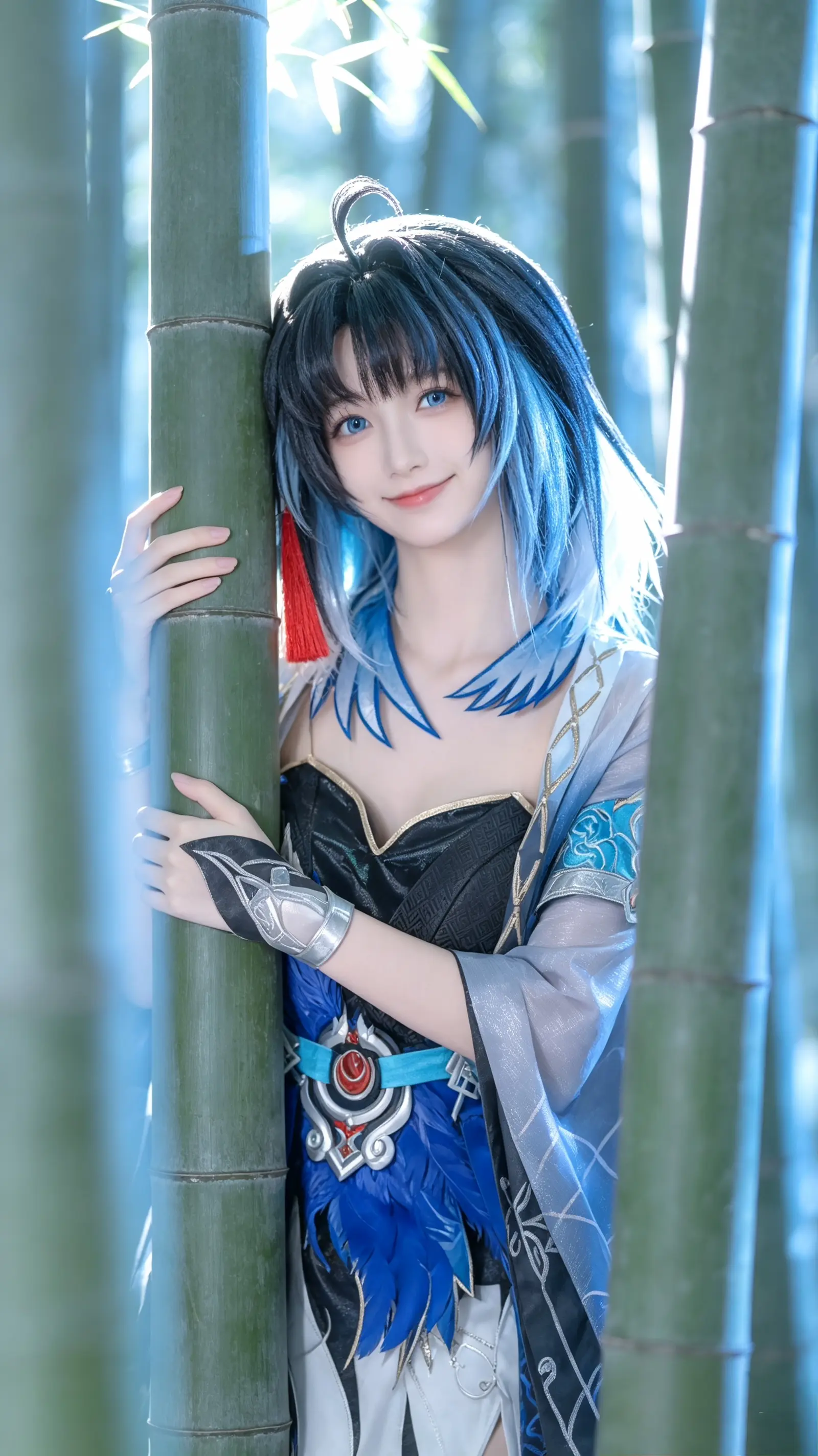 秧秧玄翎。  还记得鸣潮的看板娘吗？嘻嘻~