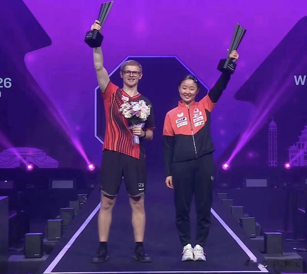 2026年WTT重庆冠军赛，国乒主场遭遇滑铁卢，男女单打冠军分别被小勒布伦和张本