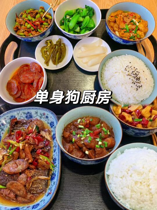 好奇💢你们一个人吃饭都吃些什么