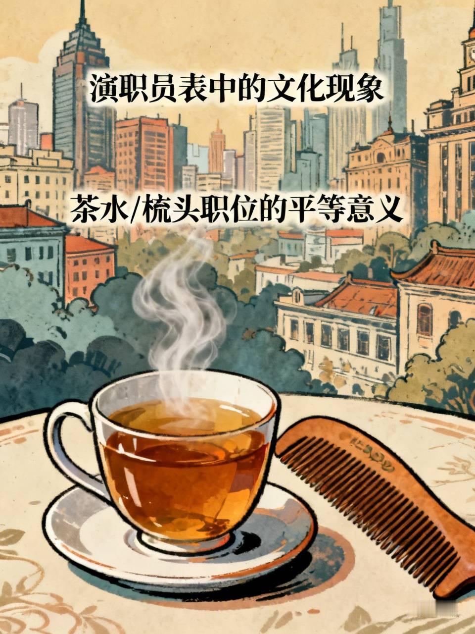 在香港影视剧里面，演职员表中有个有趣的现象，每次名额中有这两个职位。一是茶水，二