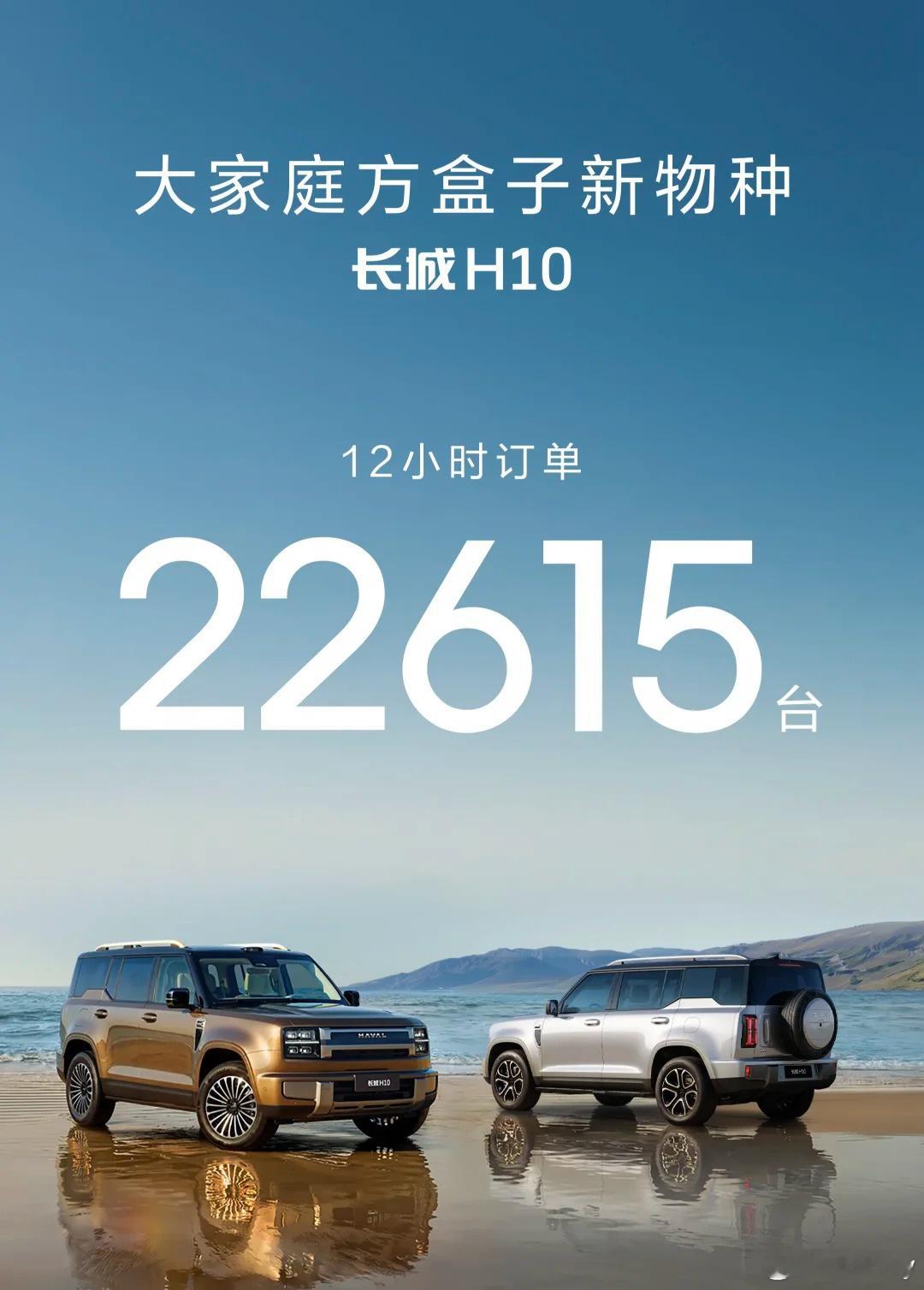 长城H10 收到上市发布会邀请，明天去现场看看这台“大家庭方盒子新物种”。长城H