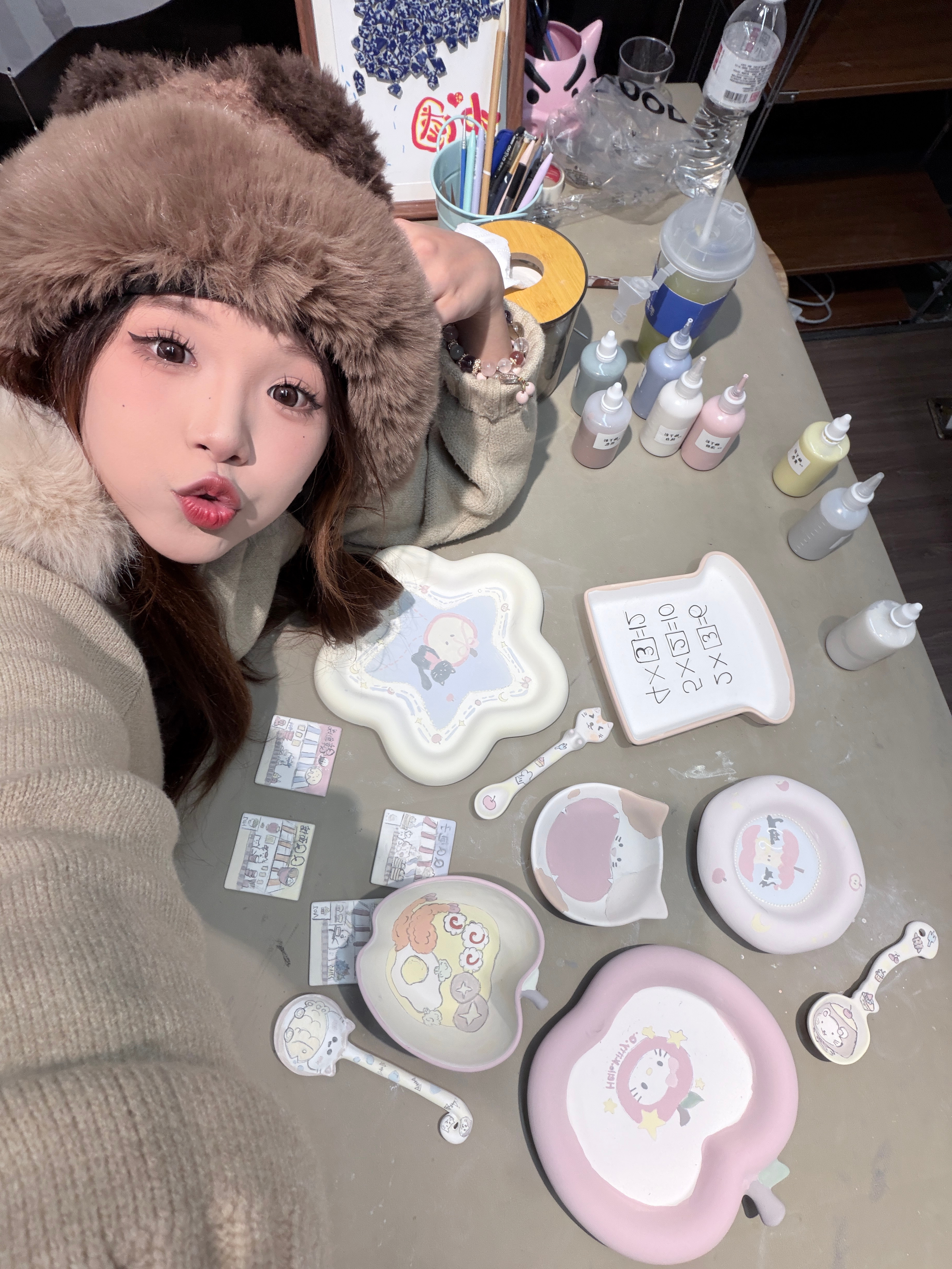 历经八个小时！终！于！画！完！了！猜我最喜欢哪个^^