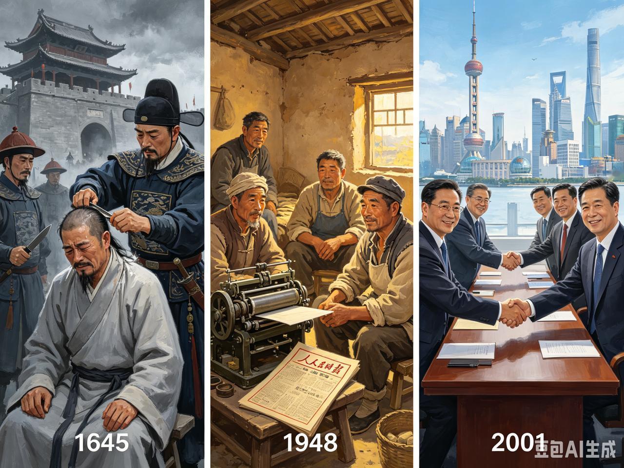6月15日：三道历史关口，藏着中国人的破局智慧！
 
历史上的今天，三个不同年代