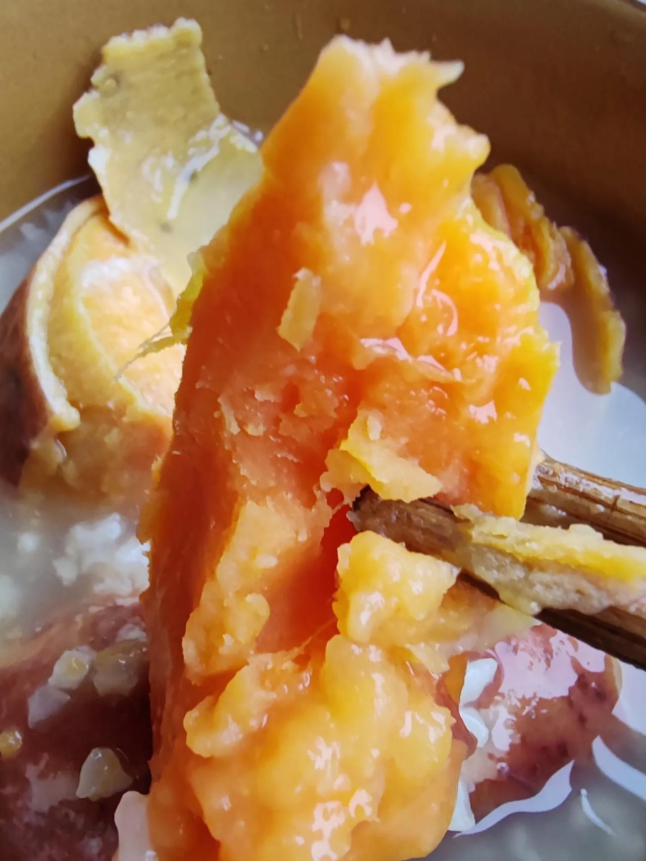 晒图笔记大赛自己种的蜜薯