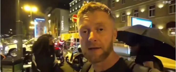 一名德国油管博主发布视频说：“我走在法兰克福，几乎再也见不到德国人了。城市景观感