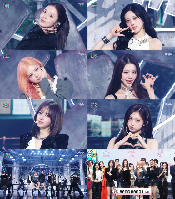 【jtbc】[IVE凭借音乐节目三冠王持续引爆人气]在28日播出的MBC《Sho