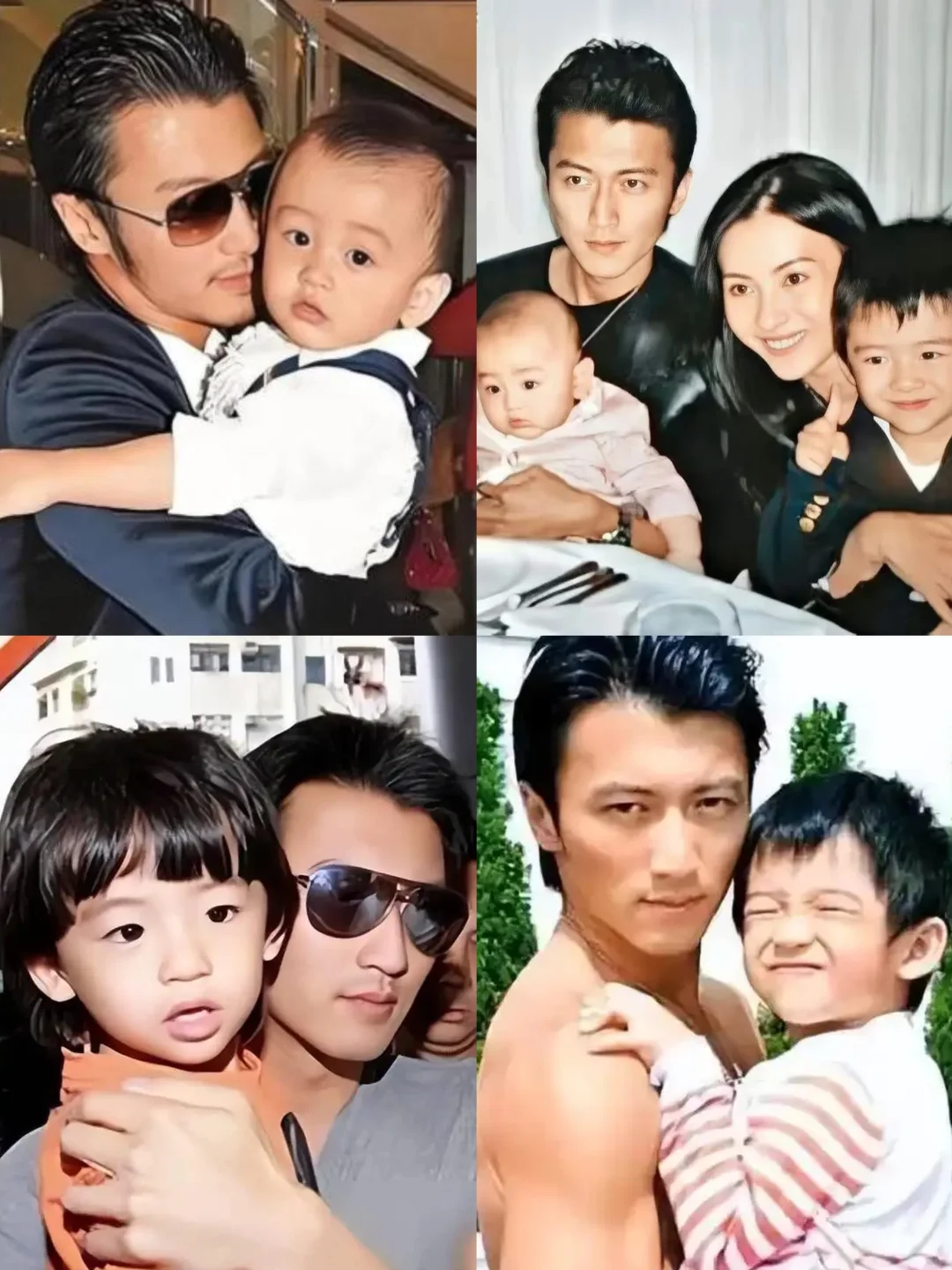 突然发现谢霆锋27岁就当爸爸了❗❗❗