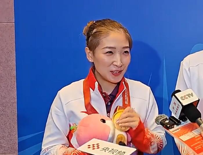 林高远/刘诗雯夺冠采访！刘诗雯不敢想象，林高远回应落后时调整
全运会混双决赛，林