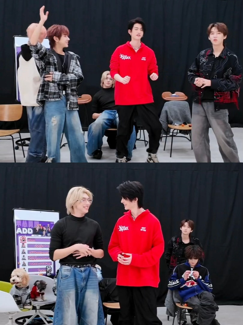 ADD很抱歉以这个方式认识你们ADD是一款杂技男团来的吧 别的男团：我会弹舌。A