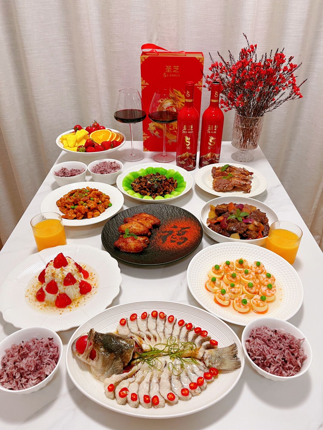 家宴聚餐｜迎新来，在家吃出仪式感满满年夜饭
