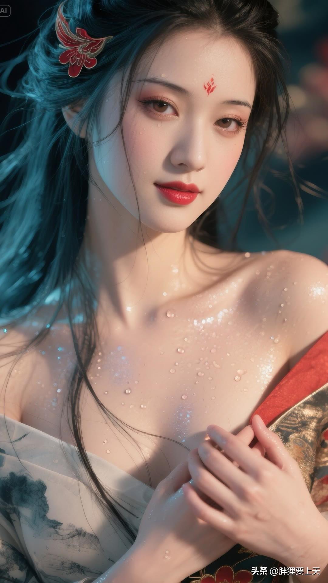 金钗垂玉露，帘卷海棠风。美女人像群 古装汉服仙子
