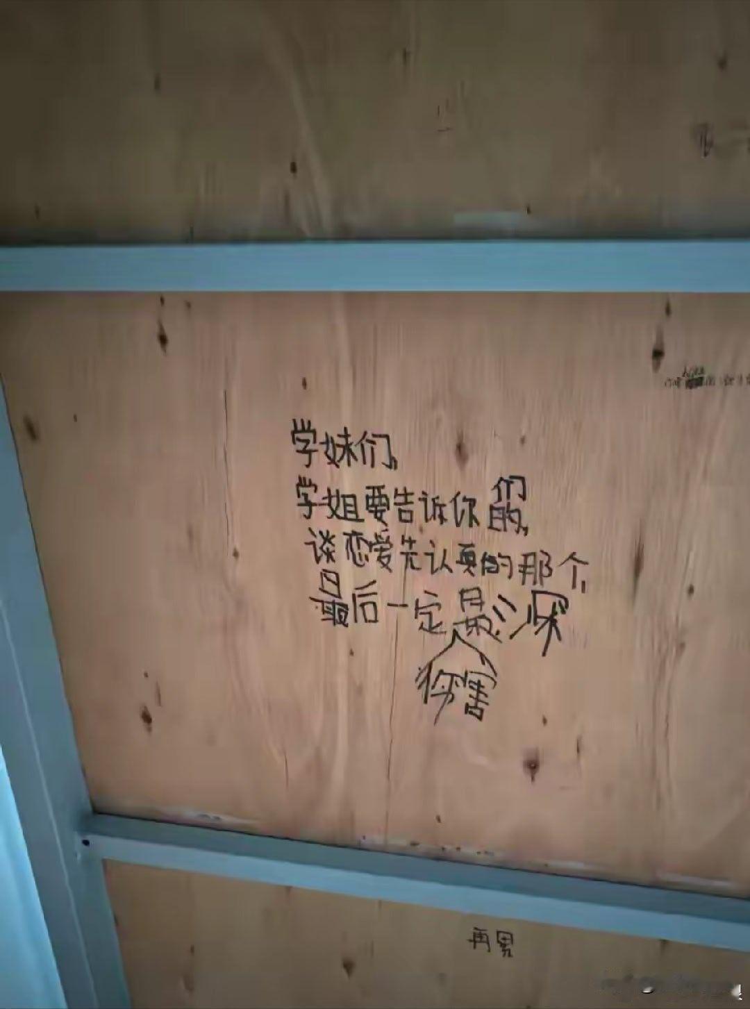 学姐给学妹的爱情忠告，作为过来人，她肯定伤的很深！