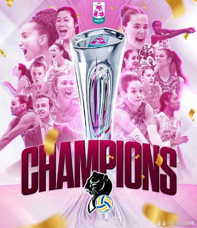 朱婷夺生涯第26冠2025-2026赛季意大利女子排球甲级联赛总决赛第四回合，卫