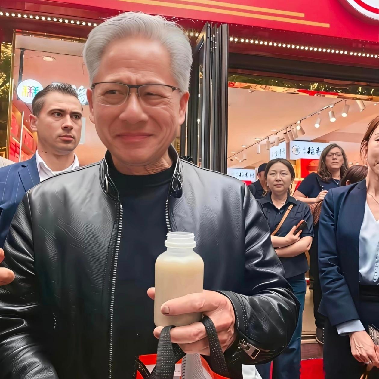 黄仁勋在台北电脑展媒体见面会上谈及在北京品尝豆汁时的感受：说真的，如果你没有看到