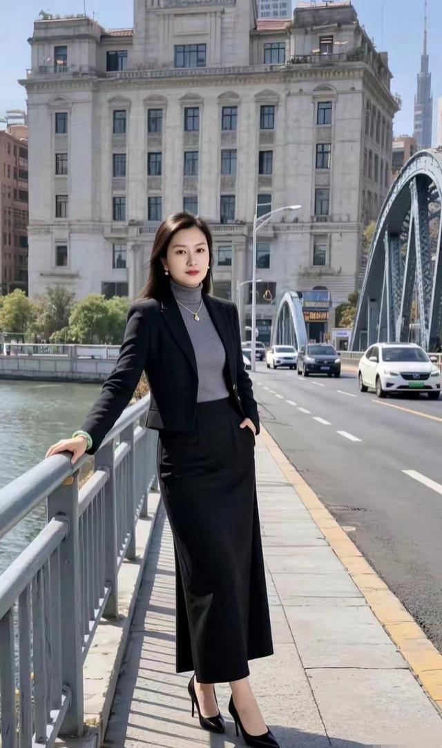 穿搭端庄素雅，气质温婉从容。
自然美才是真的美。