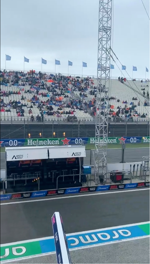 赞德福特赛道已经开始下雨🌧️F12025F1荷兰大奖赛 ​​​