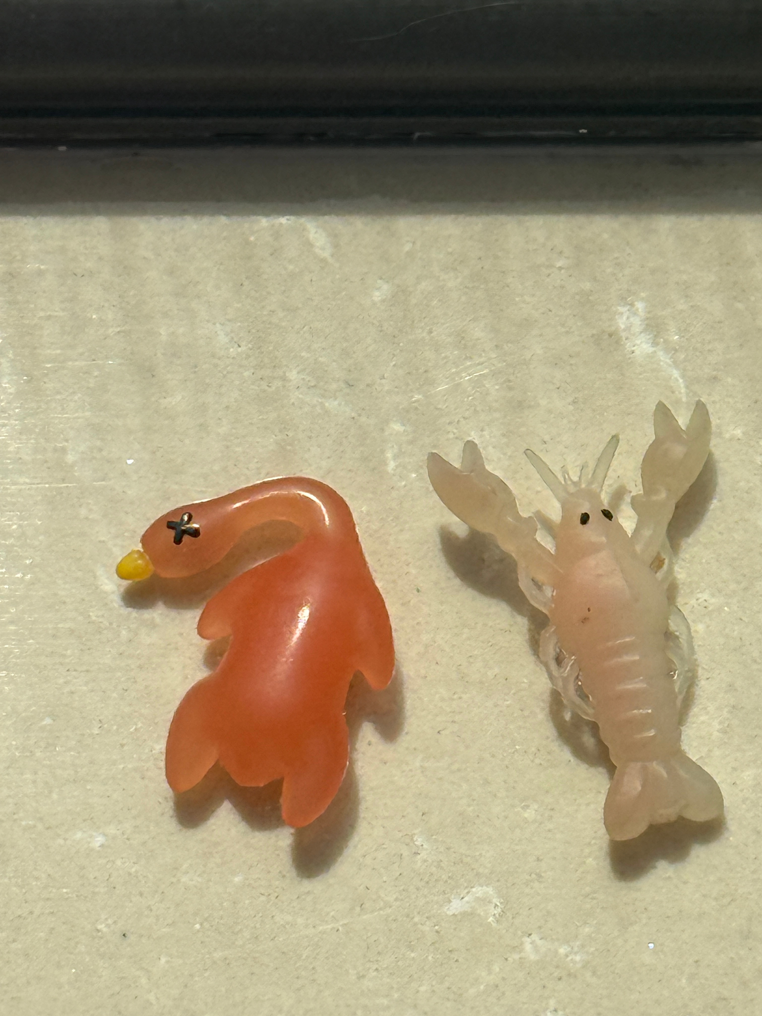 今天给壶关们点一只烤鸭和龙虾吃吃龙虾还没有熟 等一下哦