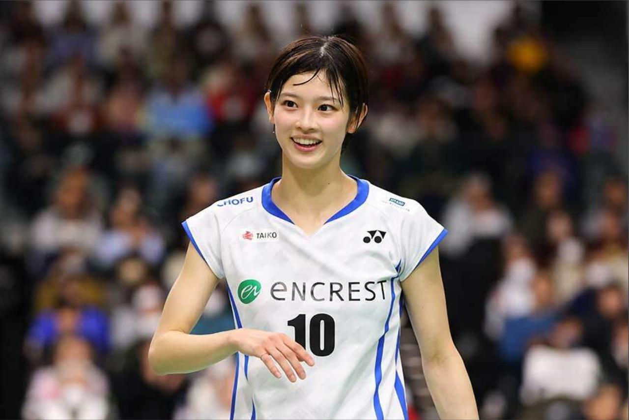以为是AI创作，没想到是真人，日本羽毛球选手，田口真彩（Maya TAGUCHI