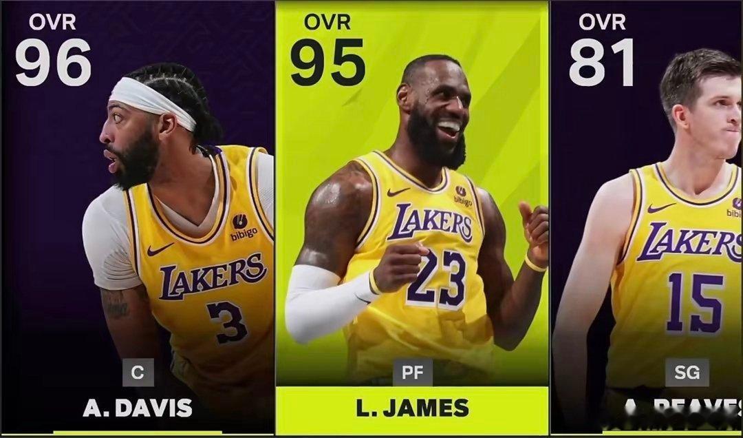 NBA2K官方进行了新赛季的首次能力值更新。浓眉96，詹姆斯95！值得一提的是，