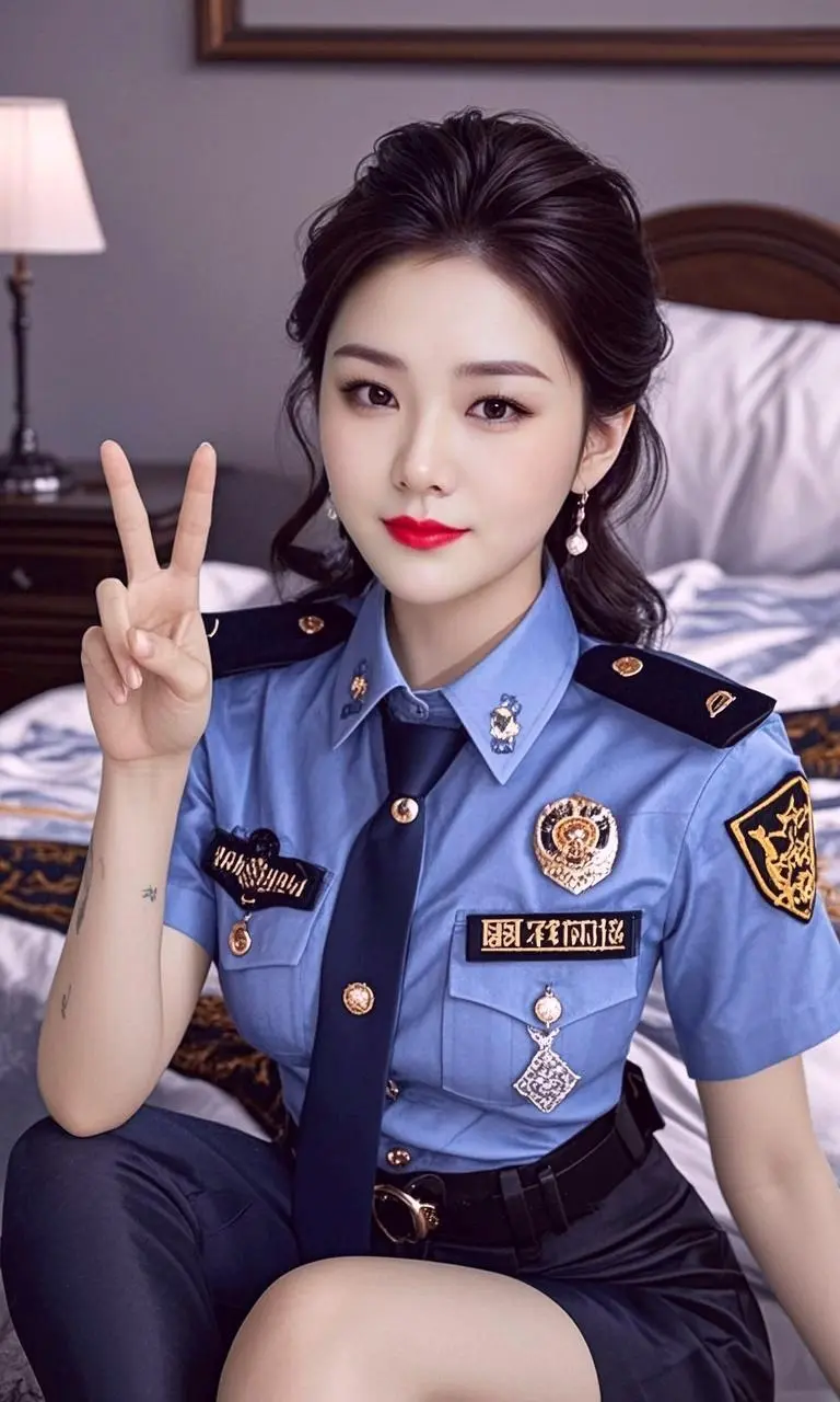 AI制服佳人 打开美好生活 军人 夜很美风很温柔 不一样的自己