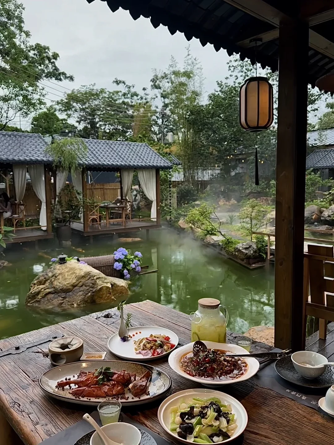 不在江南在广州！可以待一整天的山野庭院😍