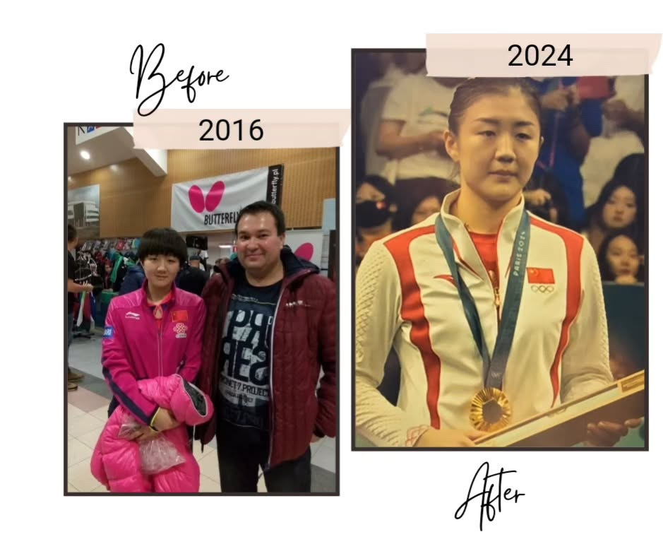 2016➡️2024 前波兰女队教练（波兰国家队成员）卡罗尔教练都见证了小梦到巴
