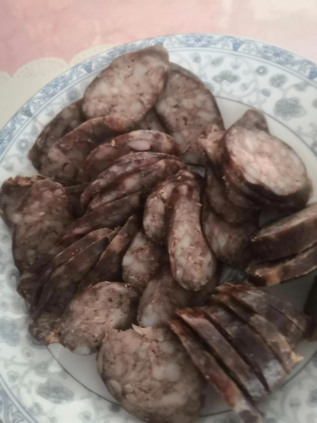 #冬天最喜欢吃的美食#自己做的香肠，味道不错，分享