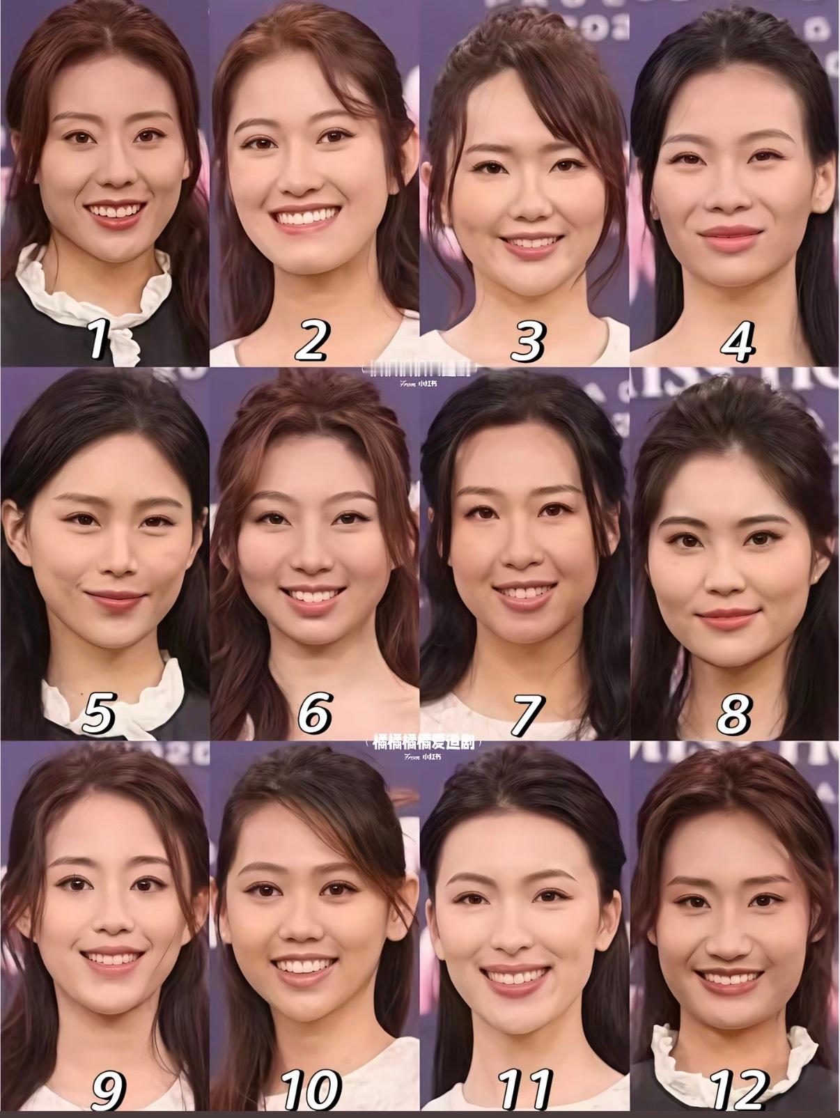 现在的港姐选美 