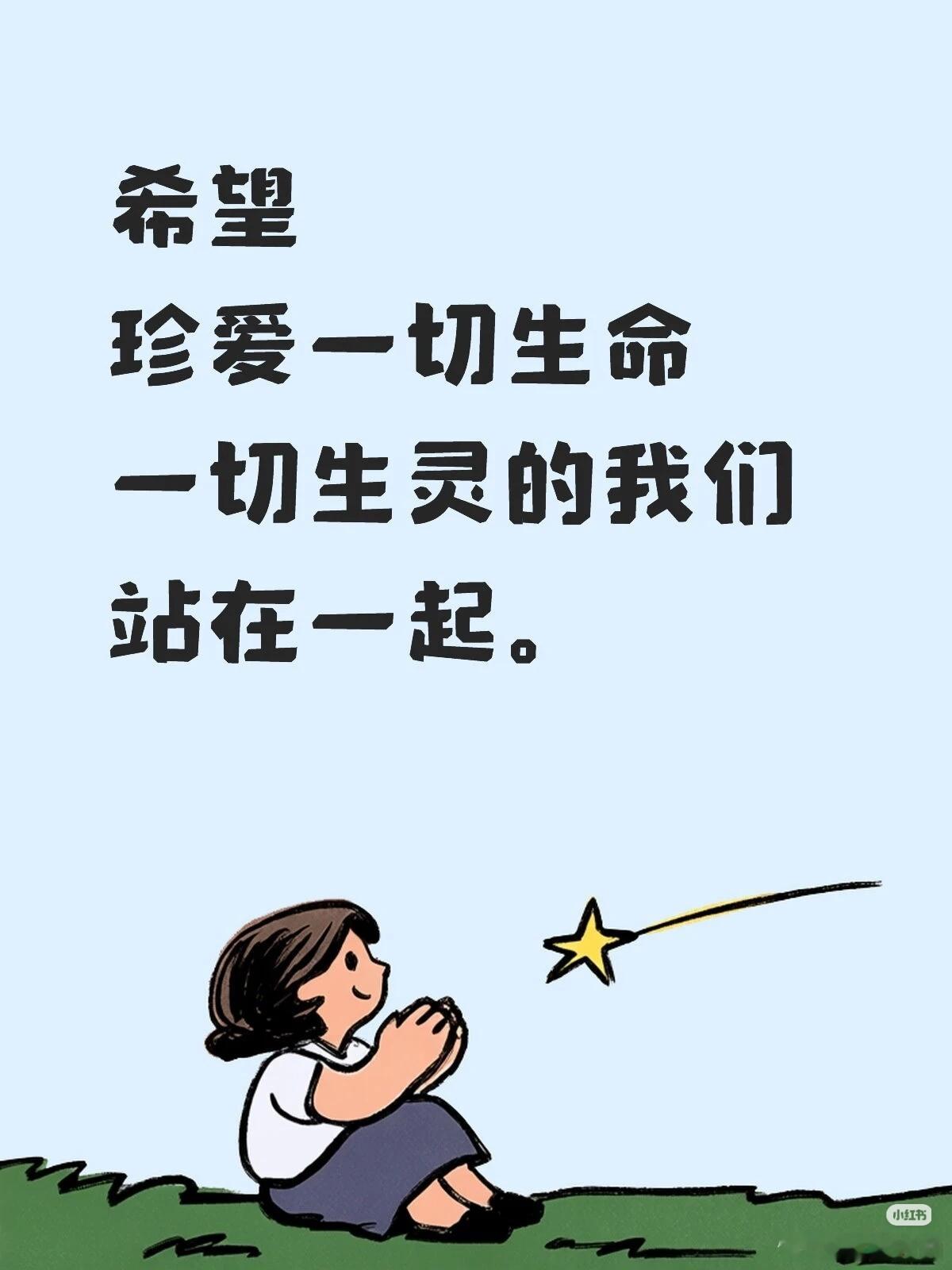 总有人是天使，善良不是软弱，而应该更强，更团结。保护它们，我们一起。 