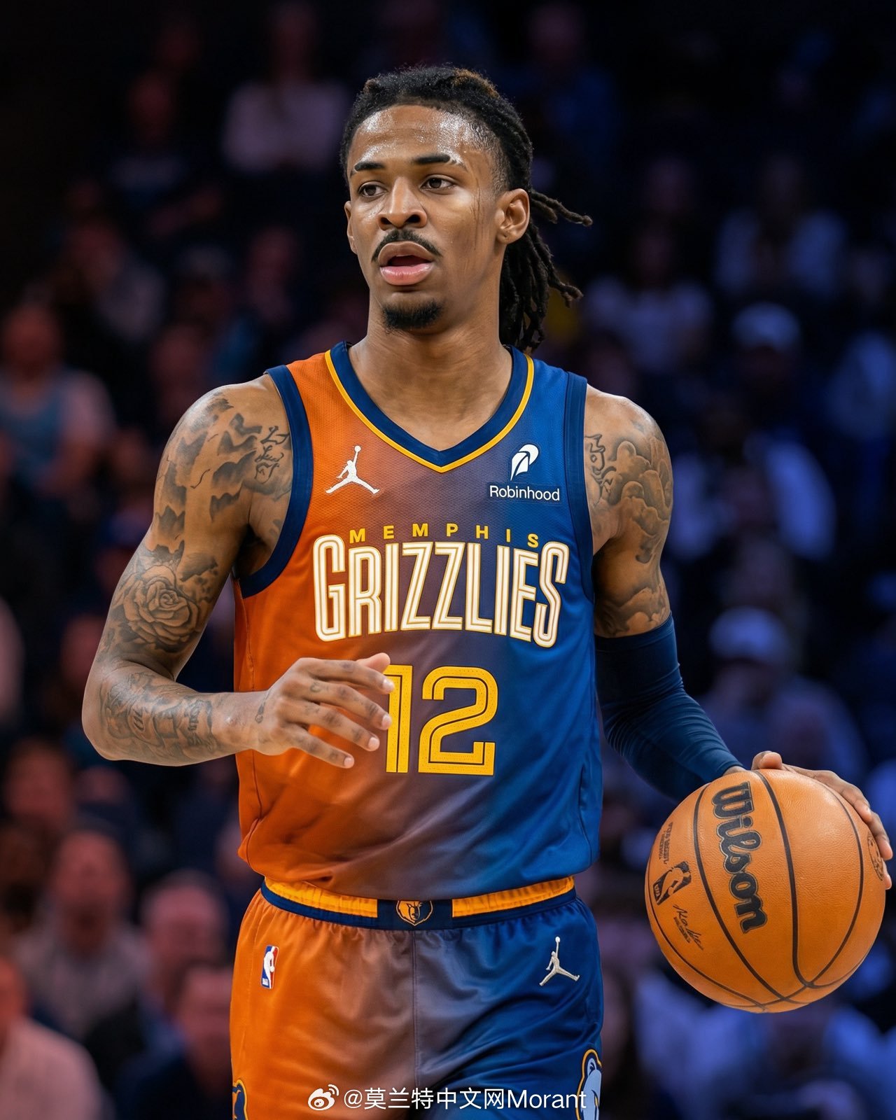 莫兰特 Nike Ja 3 “Mismatch” 🟠🔵莫兰特nba莫兰特三代