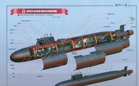 《中国船舶》官网透露已经生产出目前世界上尺寸最大的直径14米的潜艇耐压壳，新一代
