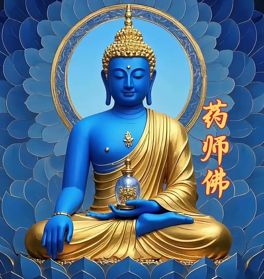 药师佛被称为“东方大医王”，其“治愈心病”的内涵可从心理调节的角度理解：
破执念