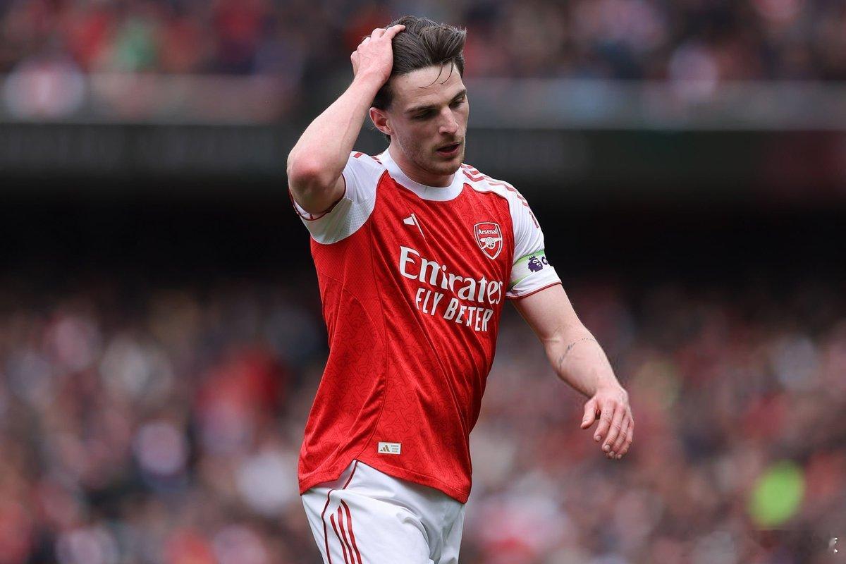 阿森纳1比2伯恩茅斯Declan Rice 