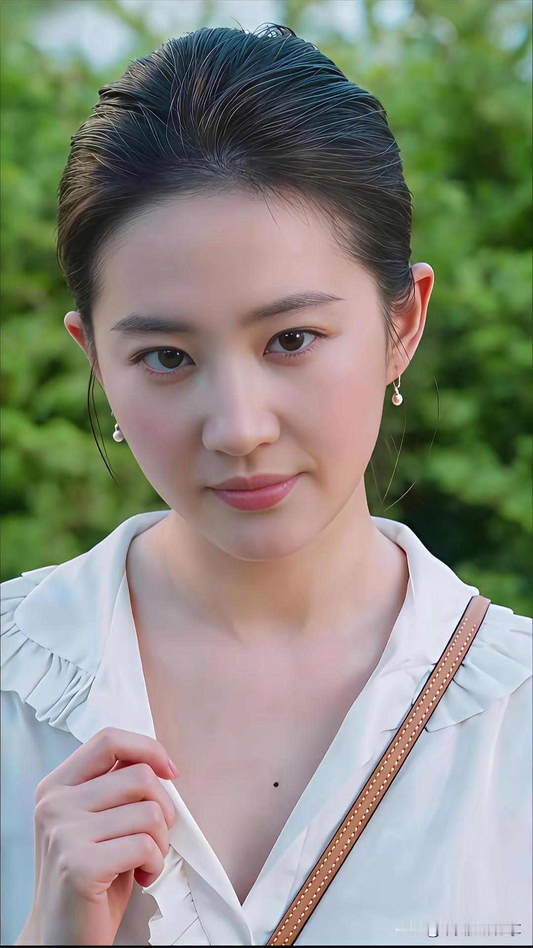 素颜 刘亦菲老师